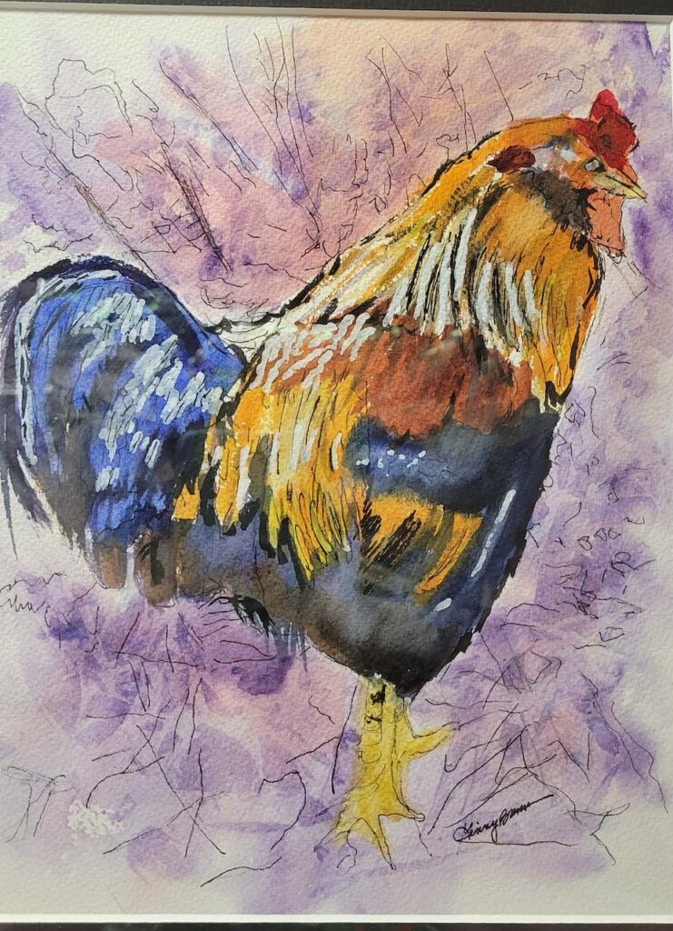 Prancing Rooster